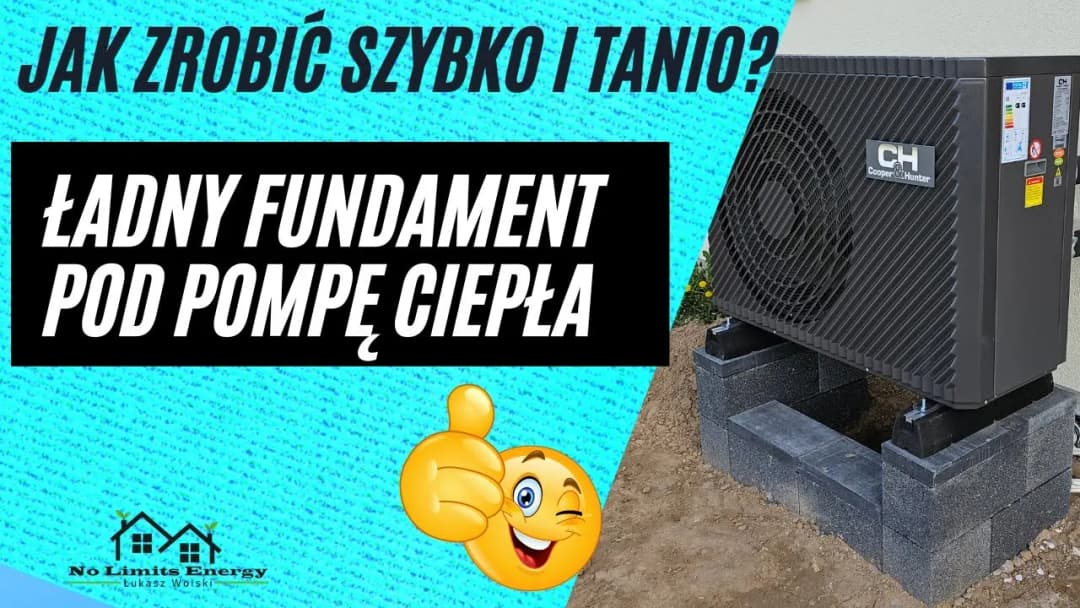 Jaki fundament pod pompę ciepła wybrać, aby uniknąć problemów?
