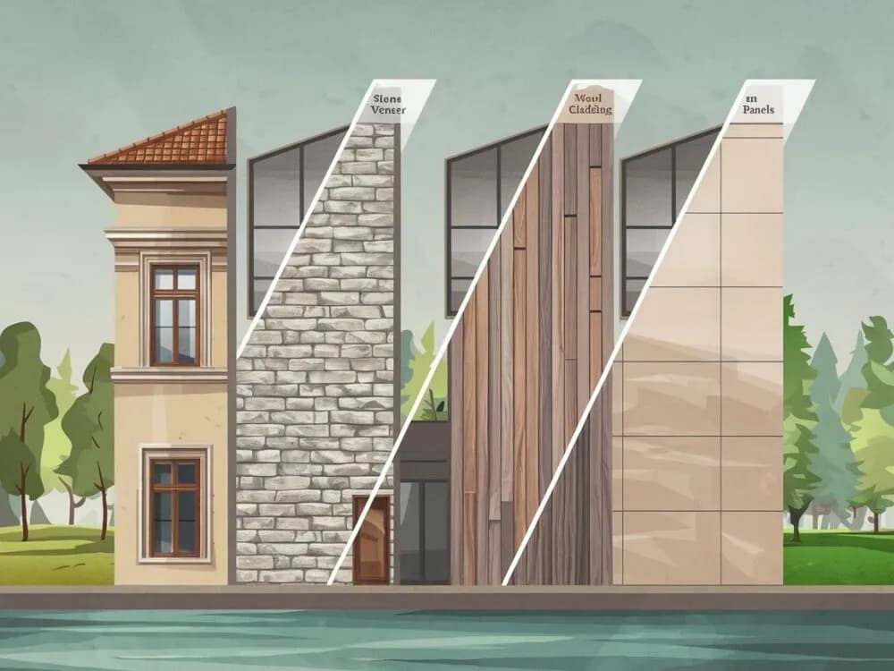Co na elewację budynku? Najlepsze materiały i ich zalety