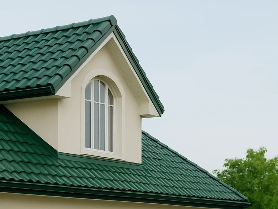Jaki kolor elewacji pasuje do zielonego dachu, aby uniknąć błędów w aranżacji?